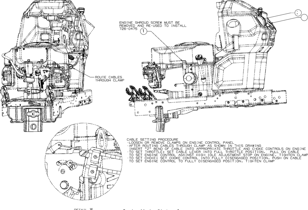 Cable Accessories Diagram and Parts List for XT2-GX54KW (14AHA3TMA10)(2021) Cub Cadet Lawn Tractor